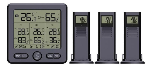 Termohigrômetro Digital Sem Fio Interno E Externo - Imagem 4