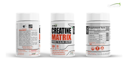 Nutrija Creatine Matrix - Mistura Completa De Creatina Hcl, - Imagem 4
