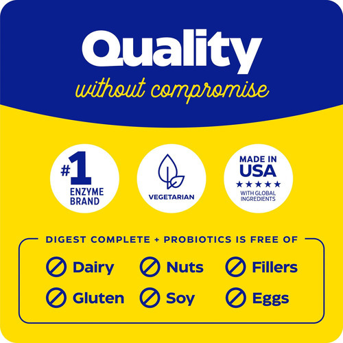 Enzymedica, Digest Complete + Probióticos, Enzimas Digestiva - Imagem 7