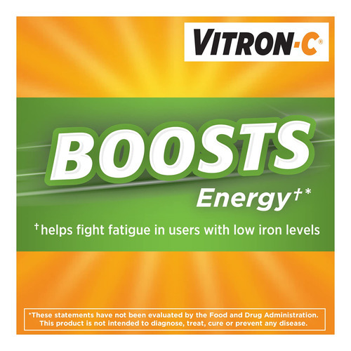 Suplemento De Ferro Vitron-c De Alta Potência 65 Mg + Vitami - Imagem 4