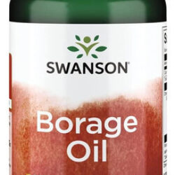 Óleo De Borragem Swanson Gla (omegatru) 1000 Miligramas 60 S