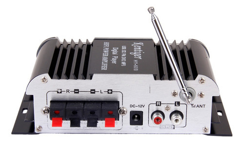 Amplificador De Potência De Microfone Dc12v Usb/mp3/fm - Imagem 4