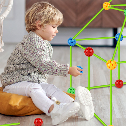 Kit De Construção Criativa Para Crianças 155p Brinquedos- - Imagem 7