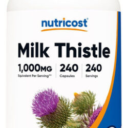 Nutricost Milk Thistle 1.000mg Equivalente, 240 Cápsulas - 2