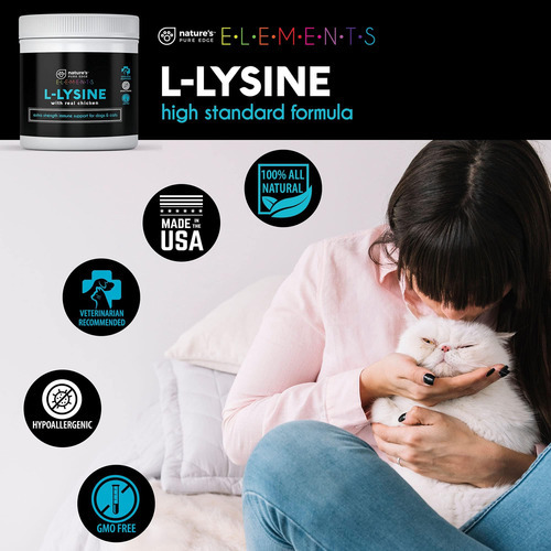 Pó De L-lisina De Força Extra Original Para Gatos E Cães - M - Imagem 6