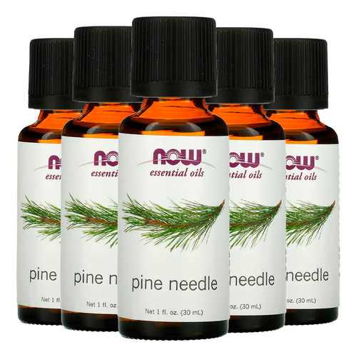 Óleo Agulha Pinheiro Now Foods 30 Ml Importado 5un