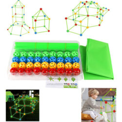Kit De Construção Criativa Para Crianças 155p Brinquedos-