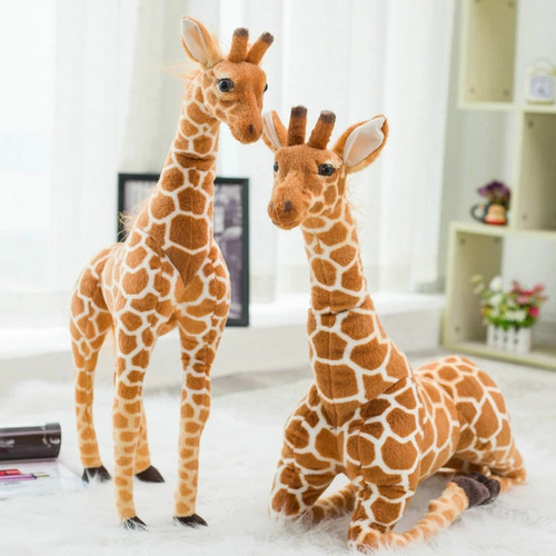 Br3 Boneca De Pelúcia Grande Em Forma De Girafa, Presente - Imagem 3