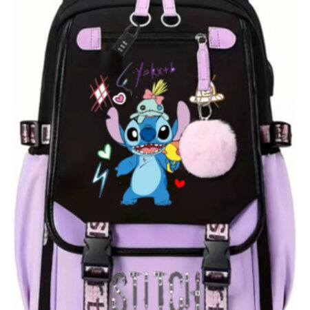 Mochila De Grande Capacidade 2024 New Series Stitch W1 - Imagem 20