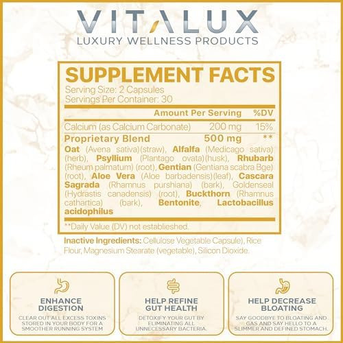 Vitalux || 1 Premium Cólon Premium Cell Cleanse & Detox || A - Imagem 2