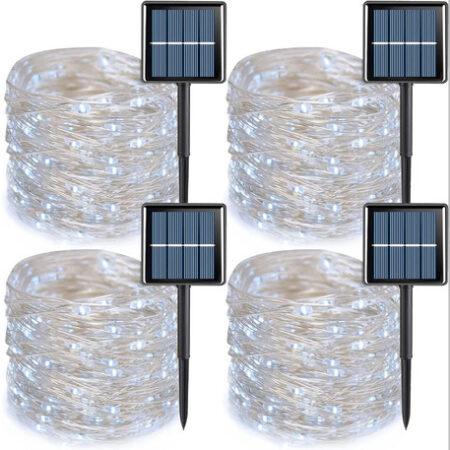 Luzes De Fadas Alimentadas Por Energia Solar De Natal De 40m — foto 10