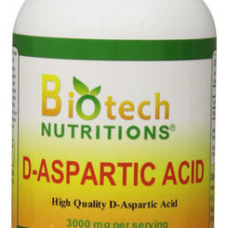 Suplemento Dietético De Ácido D-aspártico Da Biotech Nutriti