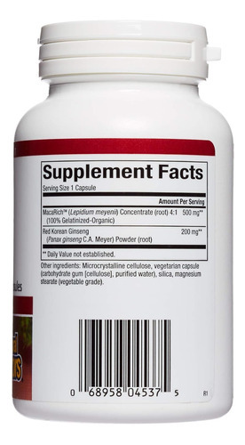 Macarich Por Fatores Naturais, Super Strength Power Maca, Su - Imagem 2