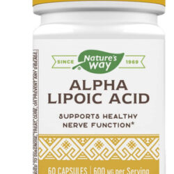 Ácido Alfa Lipóico Natures Way, Apoia A Função Nervosa Sau