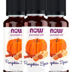 Óleo Abóbora Pumpkin Spice Fall Now Foods 30ml Importado 3un