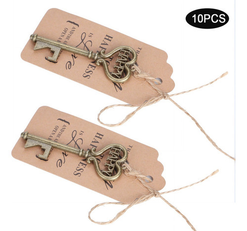 Com Tag Card Decoração De Casamento Abridores De Cerveja Abr - Imagem 9