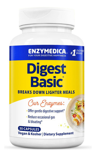 Enzymedica - Digest Basic, Essential Full Spectrum Digestive