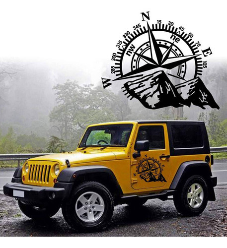 3 Peças De Carro Off-road, Suv, Autocolante, Corpo Lateral, - Imagem 6