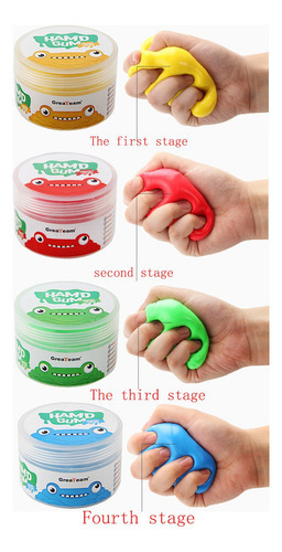 6pcs Brinquedo De Massa De Mão Exercício De Reabilitação De - Imagem 5