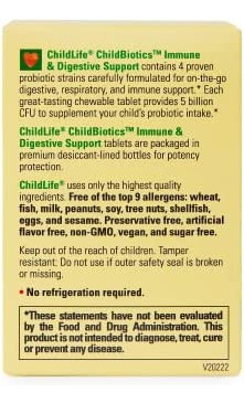 Childlife Essentials Childbiotics Immune & Support - Probiót - Imagem 2