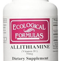 Fórmulas Ecológicas Alitiamina Vitamina B1 50 Mg, Branca, 6