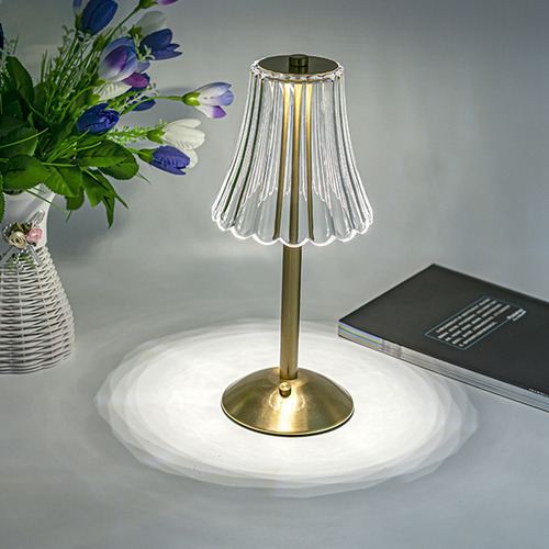 Lâmpada De Mesa Decorativa De Cristal Led 800mah Atmosp Reca - Imagem 3