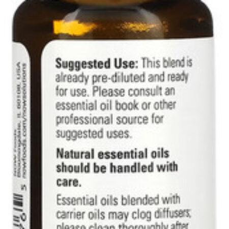 Mistura De Óleo De Néroli Now Foods 30 Ml Importado 3un - Imagem 3