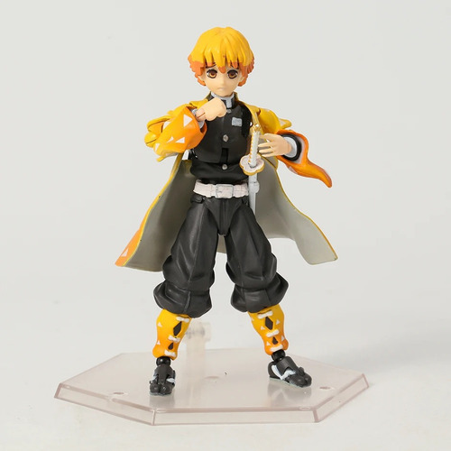 Boneco Ação Demon Slayer Figma 522-dx Zenitsu Agatsuma - Imagem 2