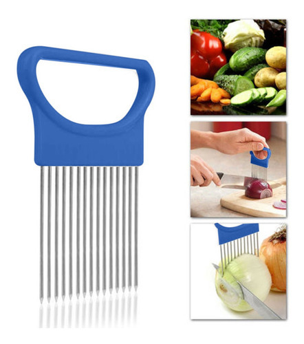 Tomate Cebola Legumes Slicer Corte Ajuda Titular Guia 7724 - Imagem 4