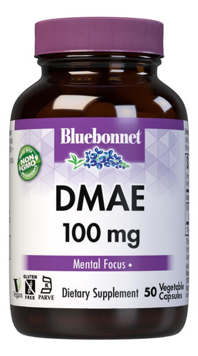 Bluebonnet Nutrition Dmae 100 Mg, 50 Unidades
