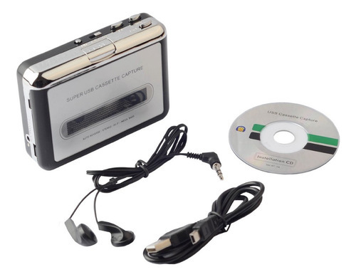 Leitor De Cassetes Usb, Conversor De Cassete Para Mp3 - Imagem 7