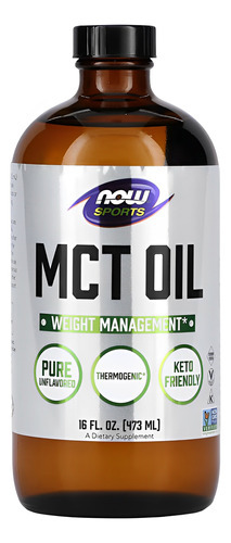 Óleo Mct Líquido Now Foods Sports 473ml Puro Importado 3un - Imagem 5