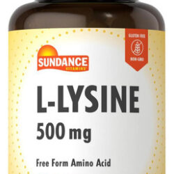 Sundance L-lysine 500mg | 120 Caplets | Aminoácido De Forma