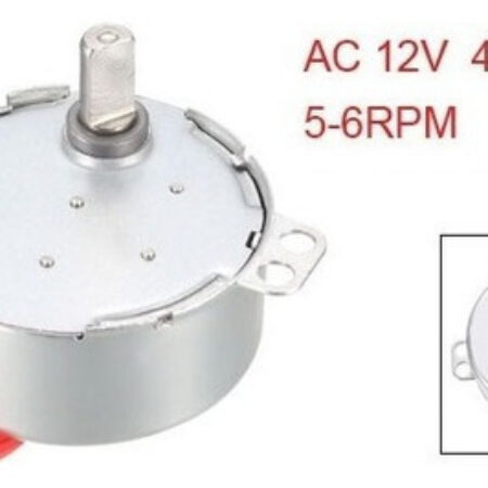 Motor Síncrono Ca 12v 5-6rpm 50-60hz Cw/ccw 4w - Imagem 5