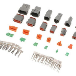Kits De Conectores Cinza Genuínos Da Série Deutsch Dt 2 3 4