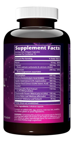 Mrm Nutrição Relax-all® | Suplemento Dietético Para Dormir M - Imagem 2