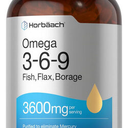 Cápsulas Softgel Triplo Ômega | De Óleos De Peixe, Linhaça