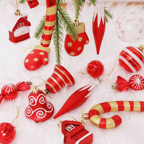16 Pingentes De Árvore De Natal Decorados Com Doces - Imagem 4