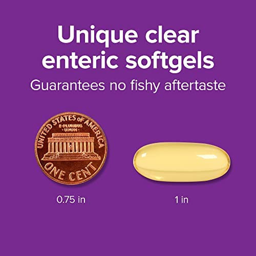 Óleo De Peixe Ômega-3 De Força Tripla Natural, 1.800 Mg De - Imagem 4