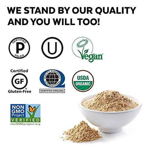 Maca Orgânica Em Pó Viva Naturals - Maca Em Pó Gelatinizada - Imagem 8