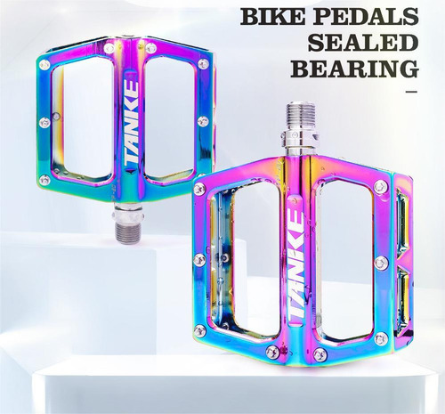 Pedais De Mountain Bike Pedais Mtb Coloridos Pedais - Imagem 4