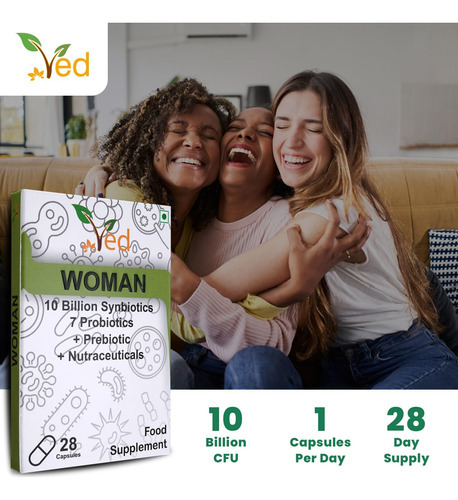 Ved Woman Complex Complexo De Probióticos E Prebióticos - 10 - Imagem 3