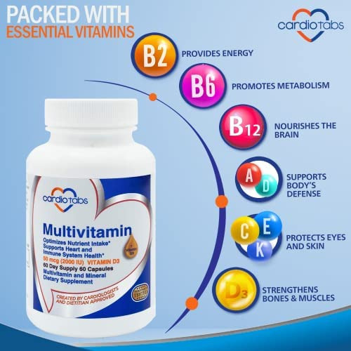 Multivitamínico Cardiotabs - Suplementos Para Coração E Imu - Imagem 4