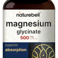 Cápsulas De Glicinato De Magnésio Naturebell 500 Mg | Contag