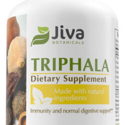Suplemento Jiva Botanicals Triphala - Cápsulas Triphala Feit