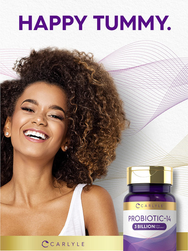Probiótico Carlyle Probiotic-14 3 Bilhões De Cfu 60 Cápsulas - Imagem 6