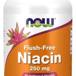 Now Foods Supplements, Niacina (vitamina B-3) 250 Mg, Sem De