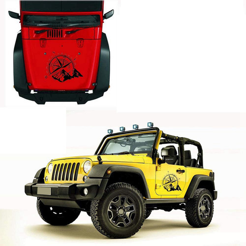 3 Peças De Carro Off-road, Suv, Autocolante, Corpo Lateral, - Imagem 2