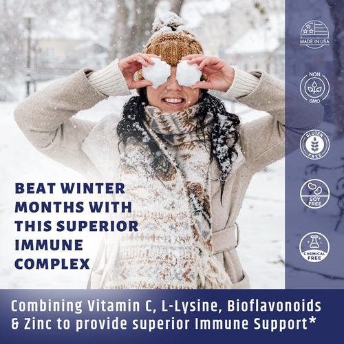 Suplementos: Complexo De 1000 Mg De Vitamina C Ageimmune Com - Imagem 4