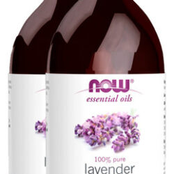 Óleo De Lavanda Now Foods Lavender 473ml Puro Importado 2un
